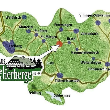 아파트 Ferienwohnung-inge-im-gasthaus 보렌바크